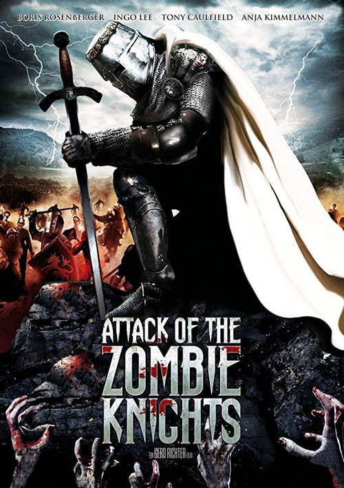 Movie poster for Attack of the Zombie Knights