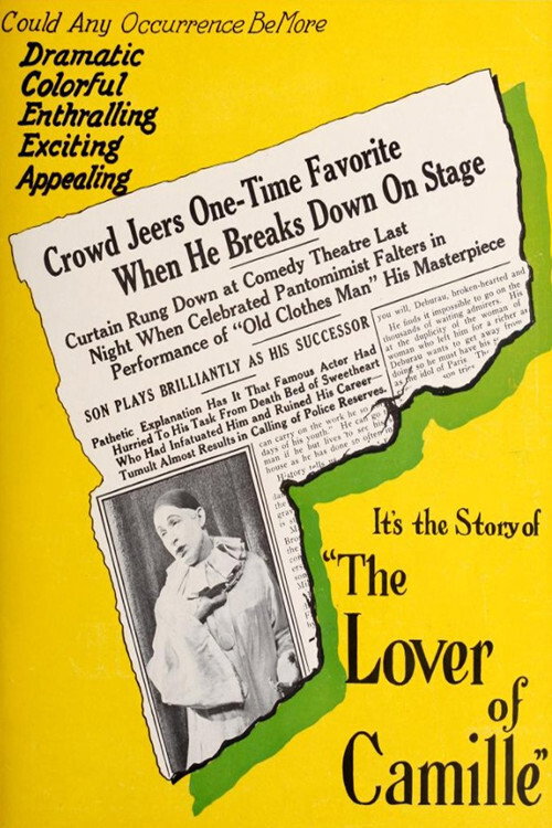 Movie poster for The Lover of Camille (1924)