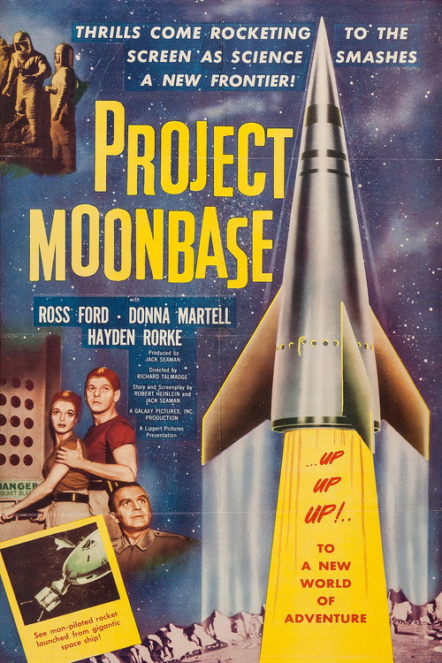 Movie poster for Project Moon Base (1953)