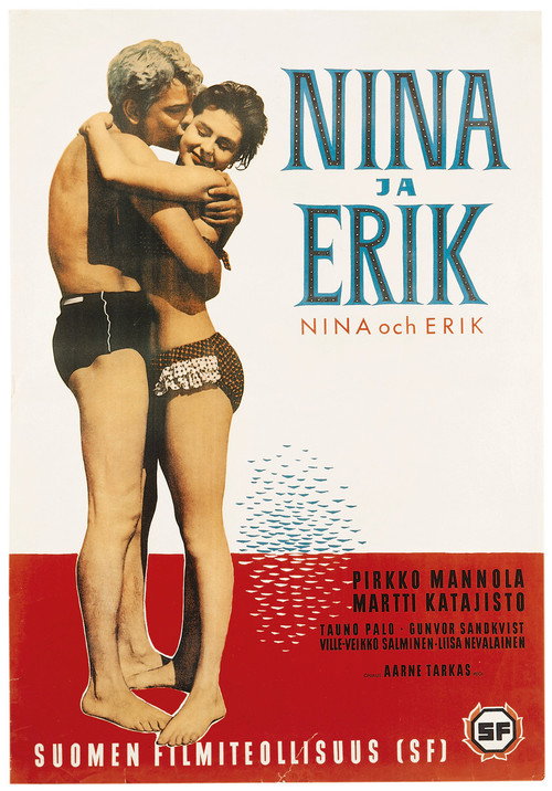 Movie poster for Nina ja Erik (1960)