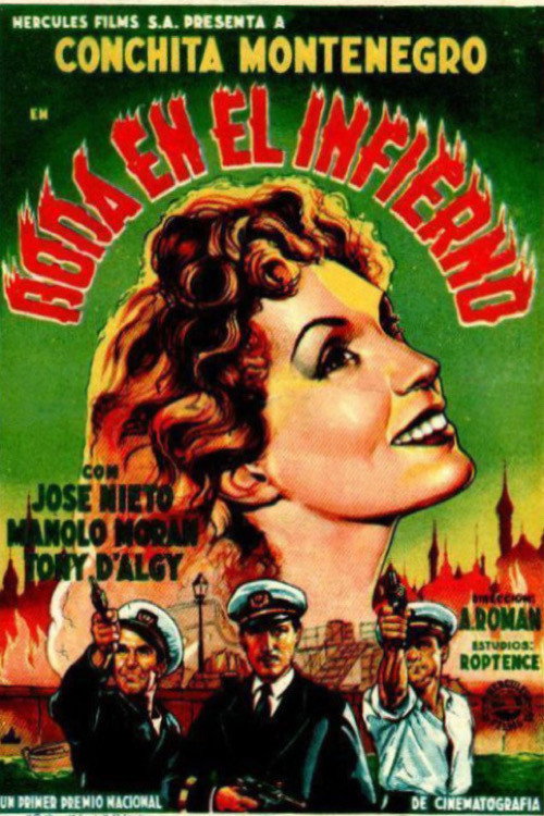 Movie poster for Boda en el infierno (1942)