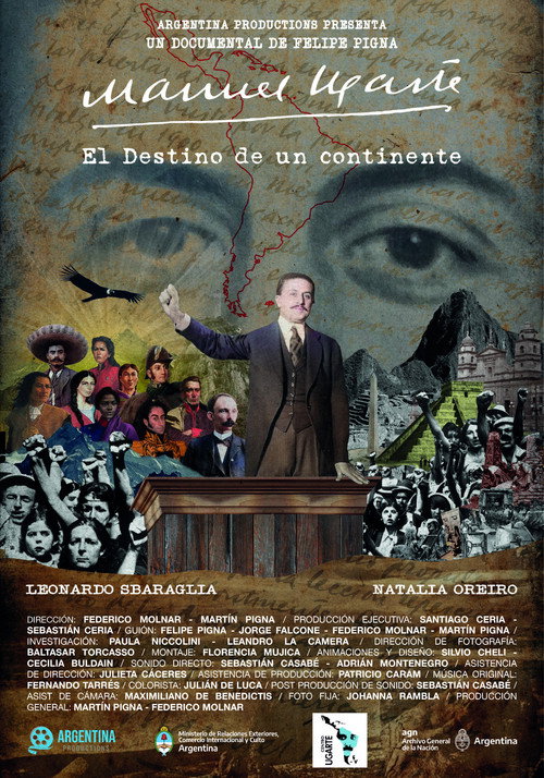 Movie poster for Manuel Ugarte: El destino de un continente (2023)