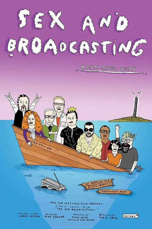 Movie poster for Sex and Broadcasting (2014)