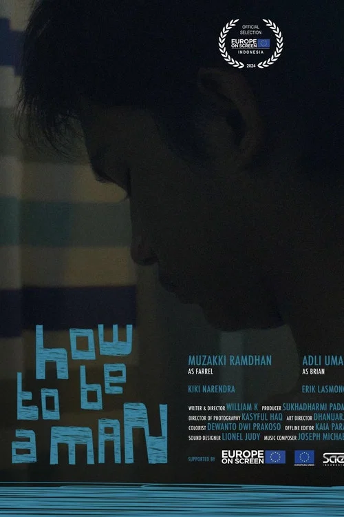 Movie poster for How to Be a Man (2024)