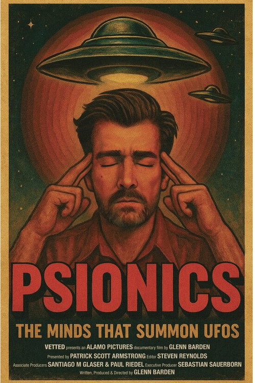 Movie poster for Psionics: The Minds That Summon UFOs (2026)