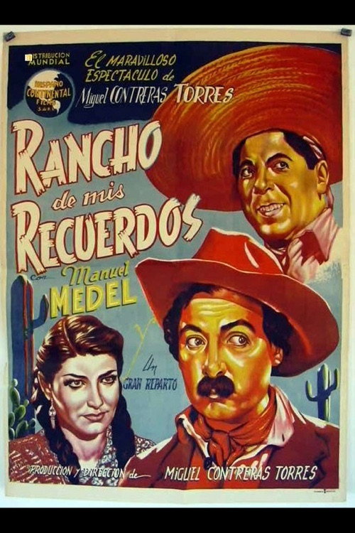 Movie poster for Rancho de mis recuerdos (1946)