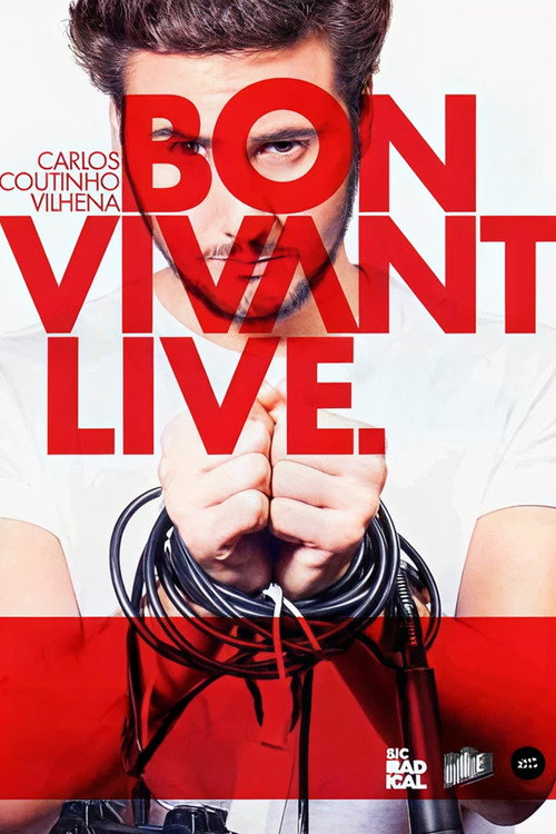 Movie poster for Carlos Coutinho Vilhena: Bon Vivant Live (2017)