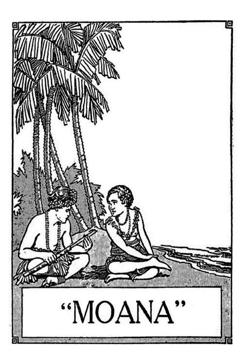 Movie poster for Moana (1926)