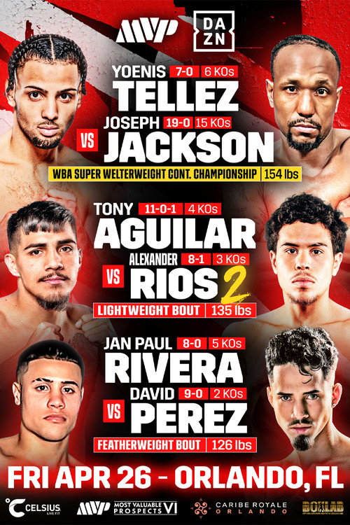 Movie poster for Yoenis Tellez vs. Joseph Jackson (2024)