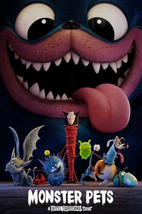 Movie poster for Monster Pets: A Hotel Transylvania Short (2021)