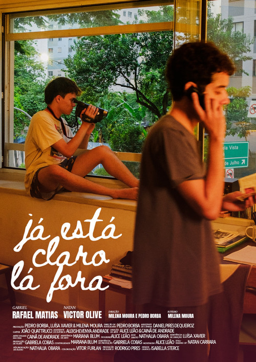 Movie poster for Já Está Claro Lá Fora (2025)