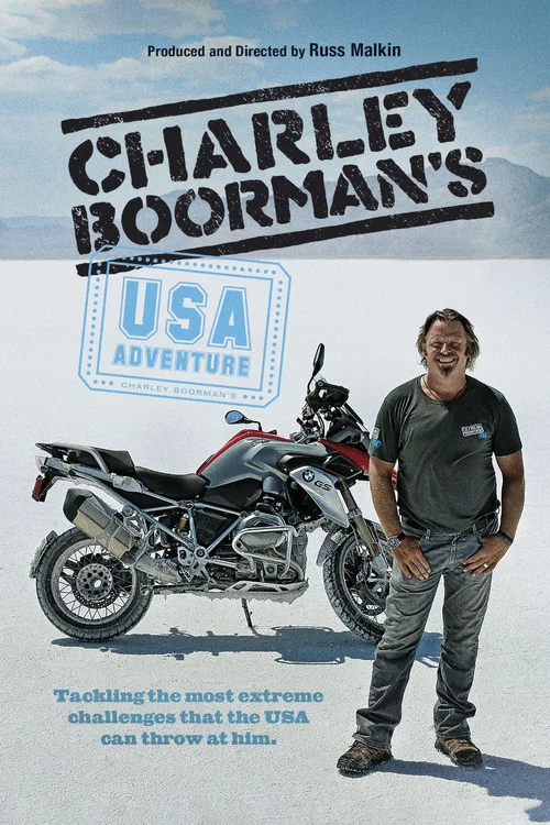Series poster for Charley Boorman's USA Adventure (2013)