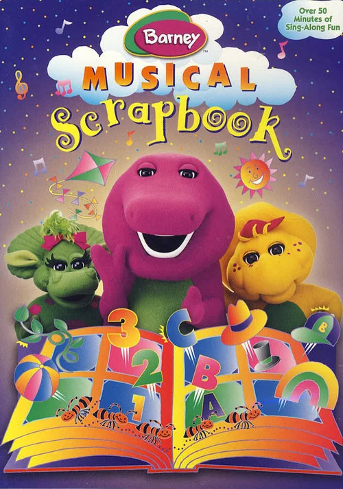 Movie poster for Barney's Musical Scrapbook (1997)