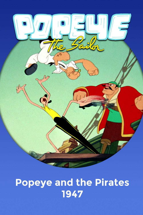 Movie poster for Popeye and the Pirates (1947)