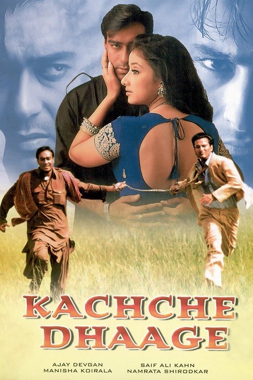 Movie poster for Kachche Dhaage (1999)