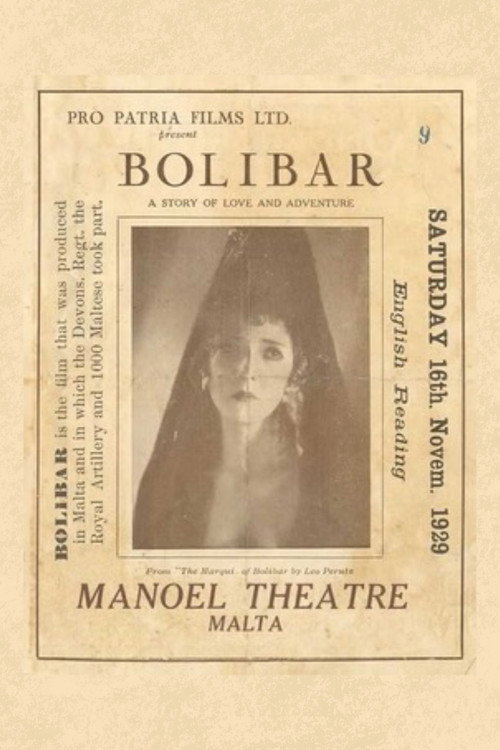 Movie poster for Bolibar (1928)