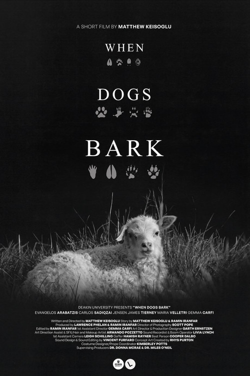 Movie poster for When Dogs Bark