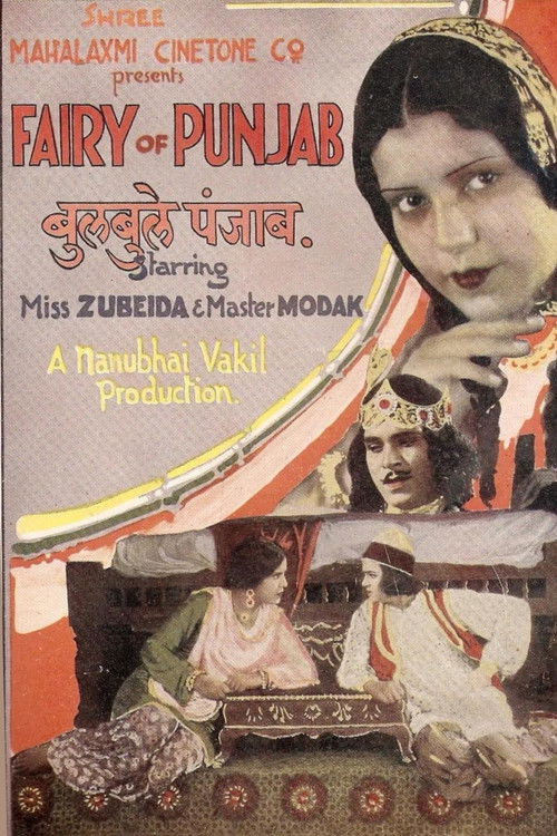 Movie poster for Fairy of Punjab (1933)