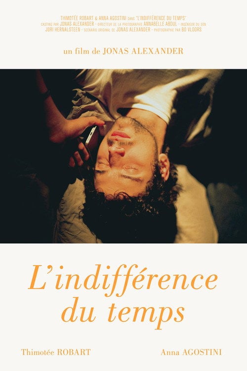 Movie poster for L'indifférence du temps (2019)