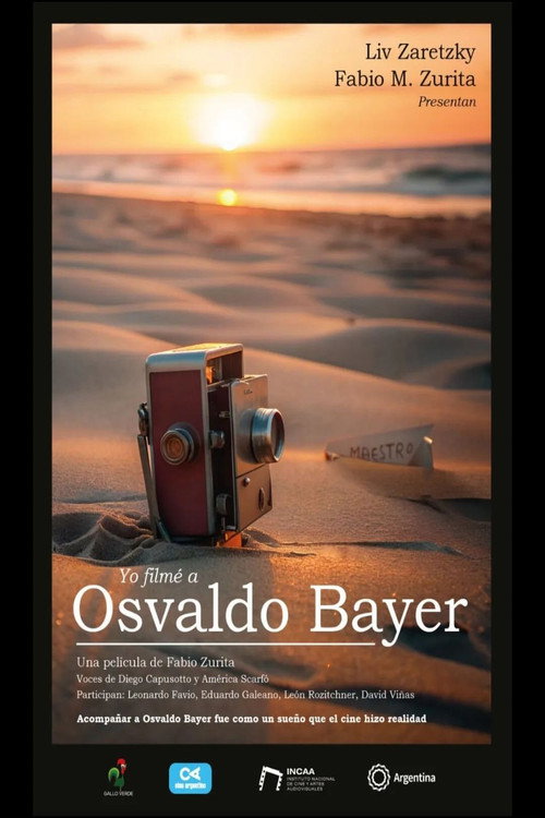 Movie poster for I Filmed Osvaldo Bayer (2024)