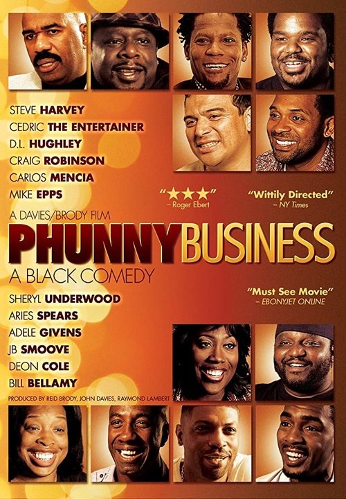 Movie poster for Phunny Business: A Black Comedy (2012)