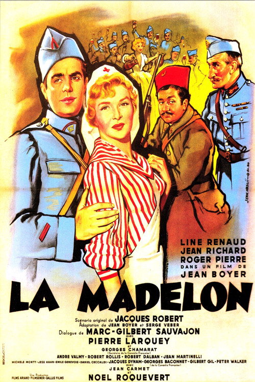 Movie poster for La Madelon (1955)