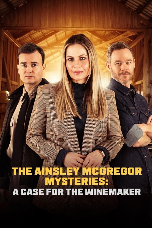 Movie poster for The Ainsley McGregor Mysteries: A Case for the Winemaker (2024)