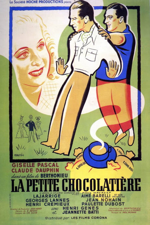 Movie poster for The Chocolate Girl (1950)