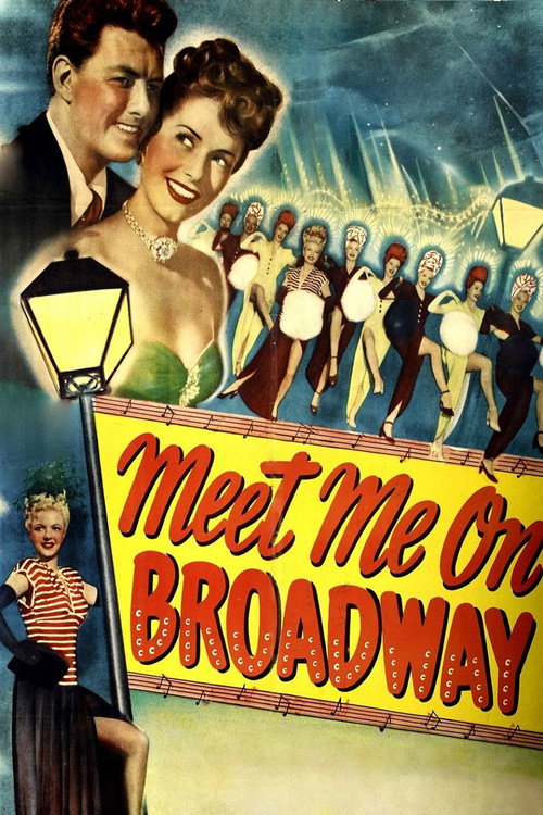 Movie poster for Meet Me on Broadway (1946)