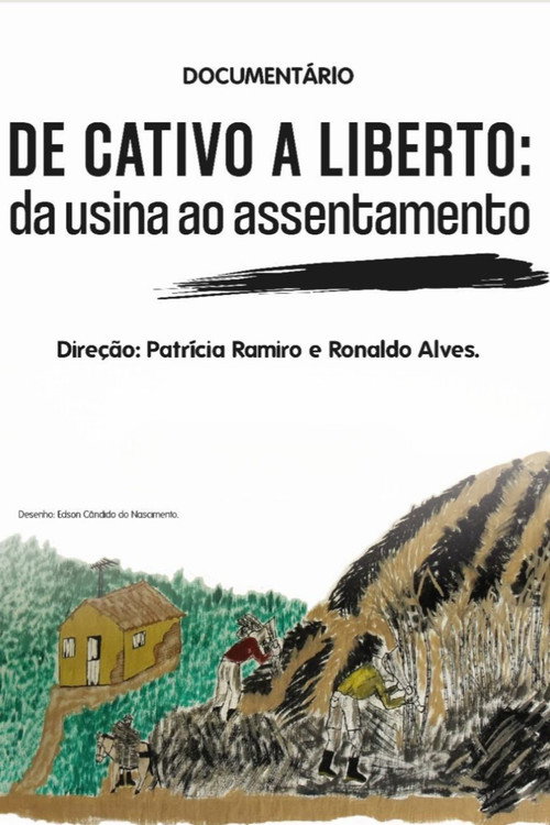 Movie poster for De cativo a liberto: da usina ao assentamento (2024)