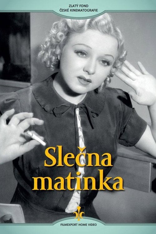 Movie poster for Slečna matinka (1938)