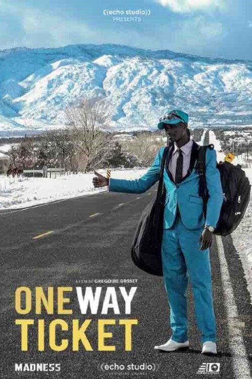 Movie poster for One Way Ticket - D'un camp de réfugiés au Congo aux Etats-Unis (2018)