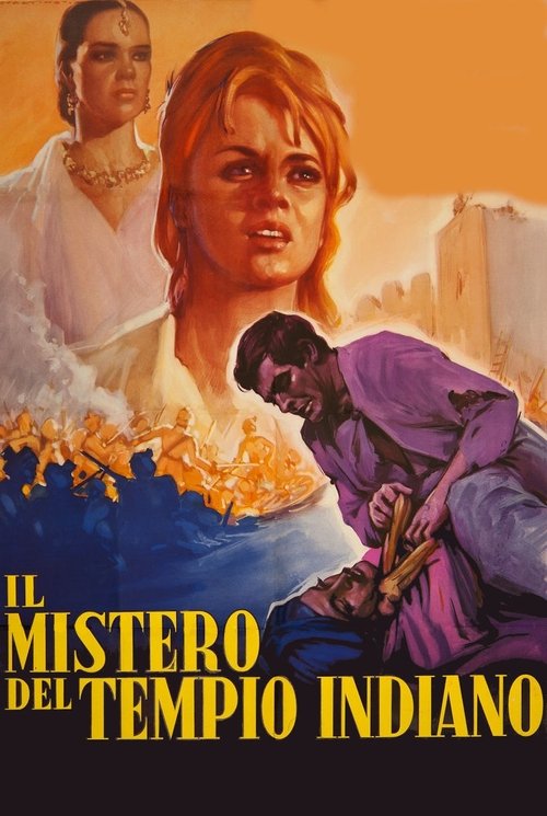 Movie poster for The Mystery of the Indian Temple (1963)