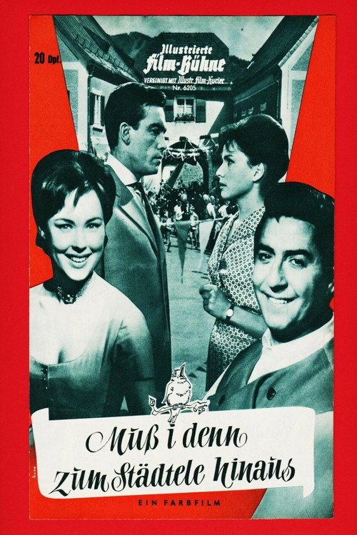 Movie poster for Muß i denn zum Städtele hinaus (1962)