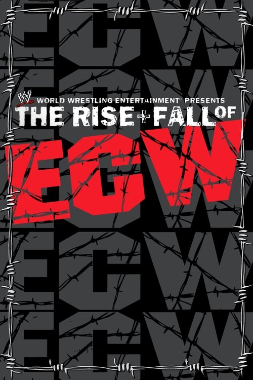 Movie poster for WWE: The Rise + Fall of ECW (2004)