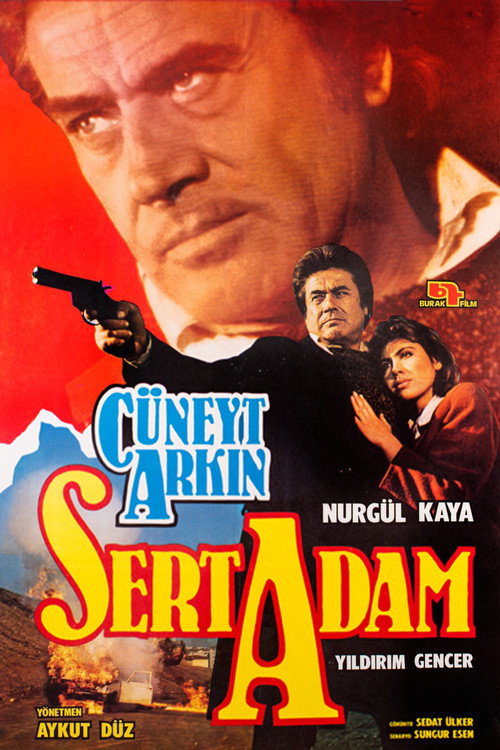 Movie poster for Sert Adam (1986)