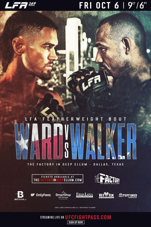 Movie poster for LFA 169: Ward vs. Walker (2023)