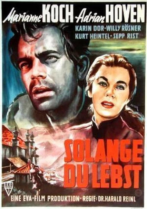 Movie poster for As Long as You Live (1955)