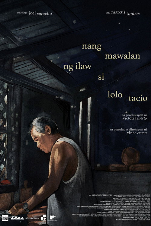 Movie poster for Nang Mawalan ng Ilaw si Lolo Tacio (2025)