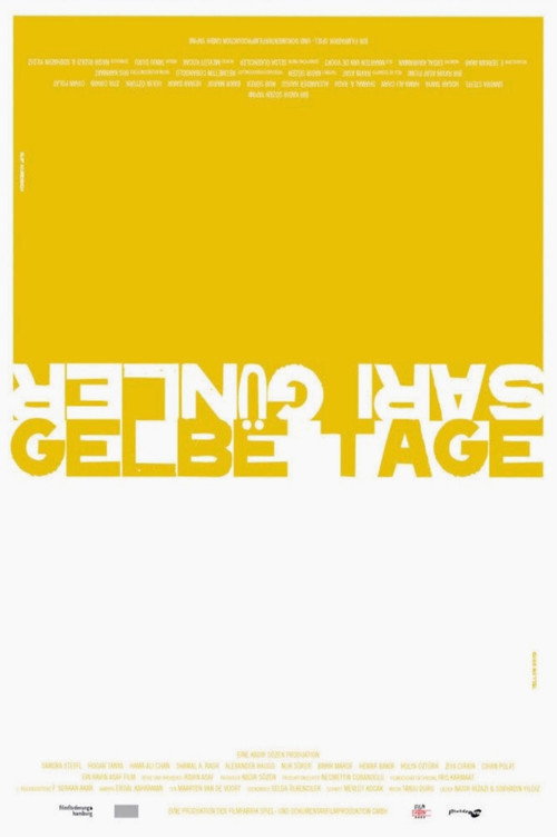 Movie poster for Gelbe Tage (2002)