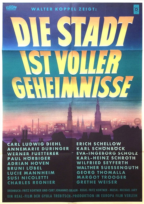 Movie poster for Secrets of the City (1955)