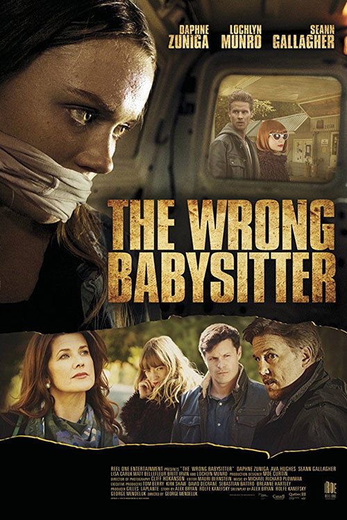 Movie poster for The Wrong Babysitter (2017)