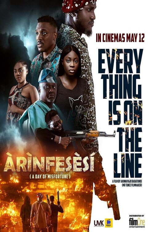Movie poster for Àrìnfesèsí: A Day of Misfortune (2023)