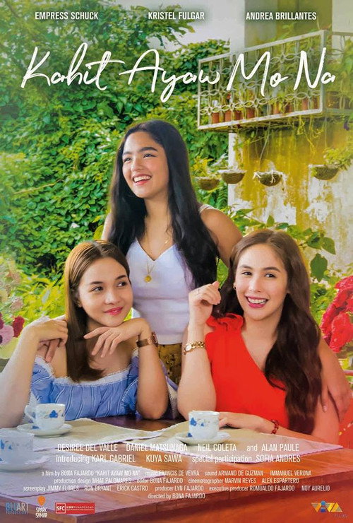 Movie poster for Kahit Ayaw Mo Na (2018)