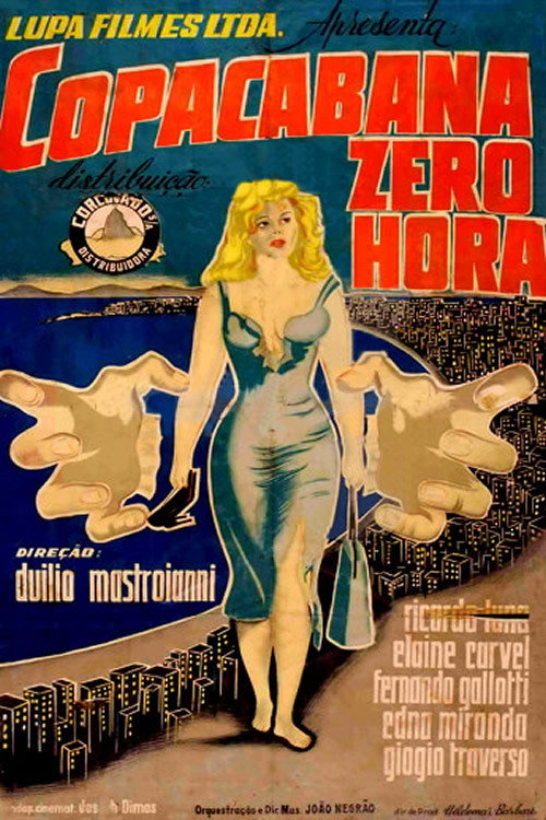 Movie poster for Copacabana Zero Hora (1961)