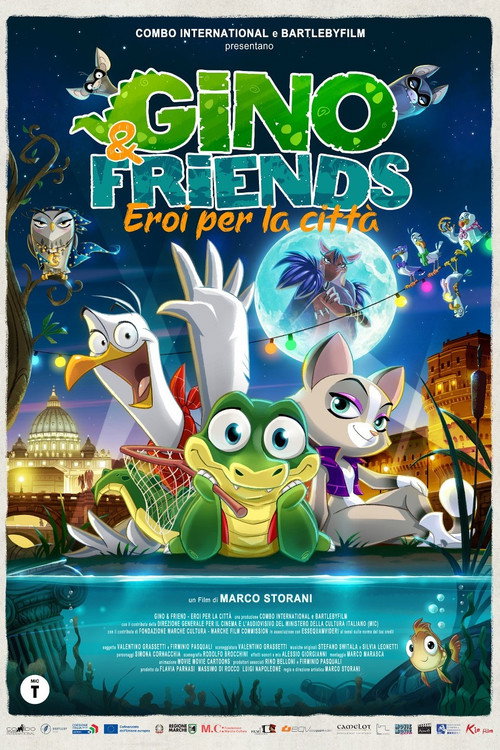 Movie poster for Gino & Friends - Eroi per la città (2025)