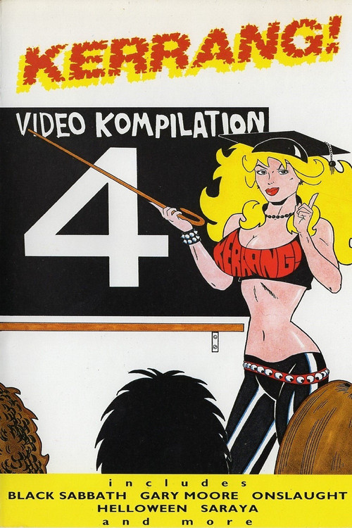Movie poster for Kerrang! Video Kompilation 4 (1989)