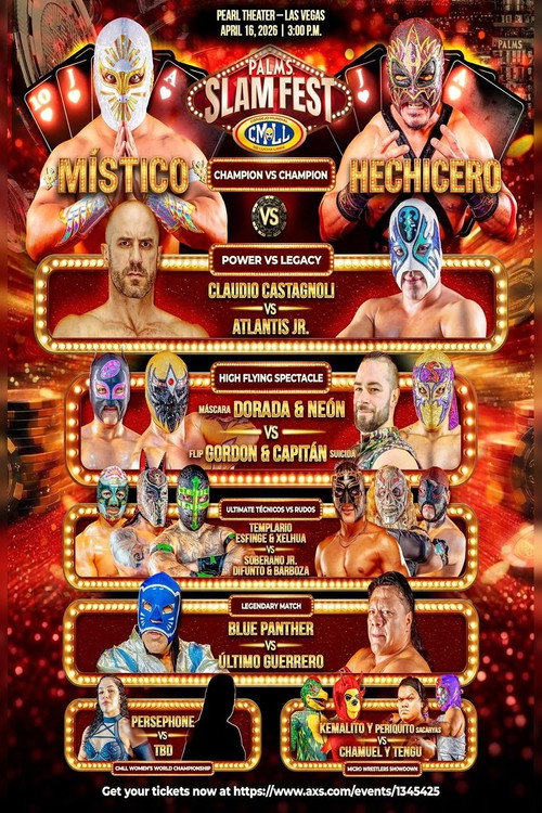 Movie poster for CMLL at Palms Slam Fest 2026 (2026)