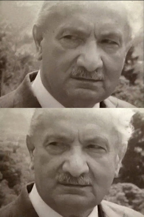 Movie poster for Martin Heidegger - Im Denken Unterwegs (2004)
