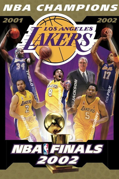 Movie poster for 2001-2002 NBA Champions: Los Angeles Lakers (2002)